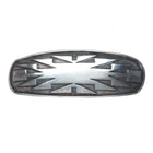 Vintage  Navajo Overlay geometric belt buckle sterling silver