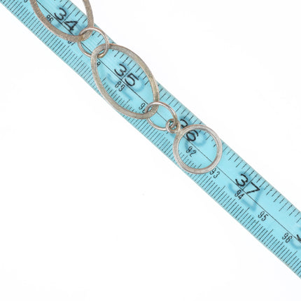 LB Southwestern sterling silver 24k gold accents cross pendant/necklace