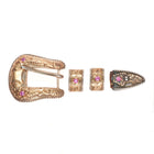 Hollands San Angelo #205 10k gold sterling silver rubies ranger 5/8