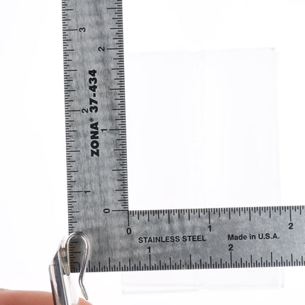 Stephanie Medina Santo Domingo sterling silver multi-stone inlay pendant