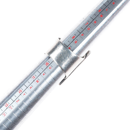 sz9 Vintage Navajo sterling silver bird overlay ring with turquoise size 9