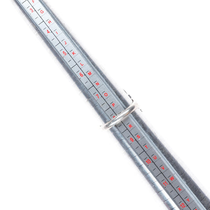 sz8 Vintage Robert Johnson Navajo sterling silver lapis ring