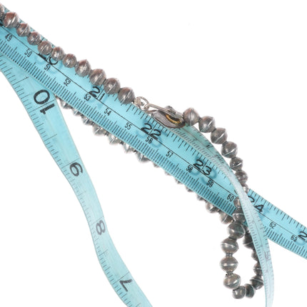 Vintage Nieto Zuni #8 spiderweb Turquoise cluster pendant/beaded necklace