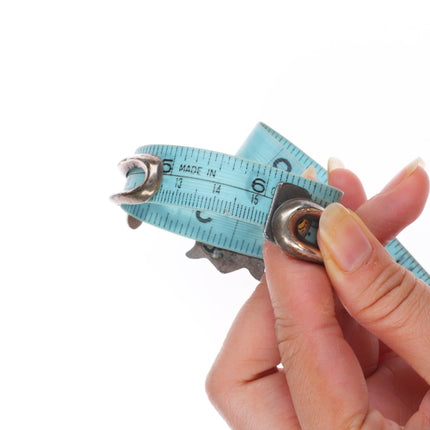 6" Navajo sterling silver green turquoise tufa/Sand cast cuff bracelet