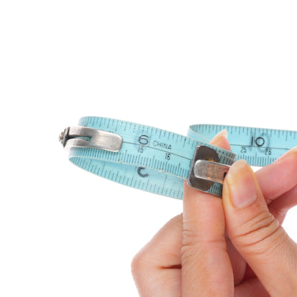 6.6" c1920's Antique Zuni ingot silver snake eye turquoise row cuff bracelet