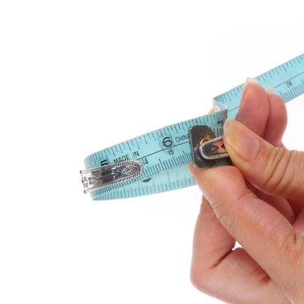 6.25" 30's-40's Maisels Navajo sterling silver snake eye turquoise cuff bracelet