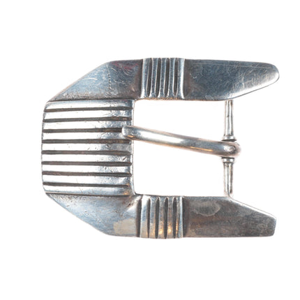 CR Southwestern sterling silver Native American ranger belt buckle set