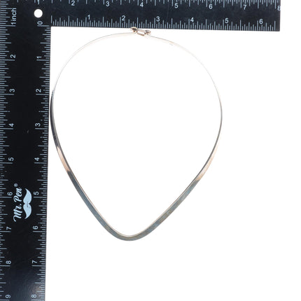 Don Staats Southwestern sterling silver cobblestone inlay pendant/necklace