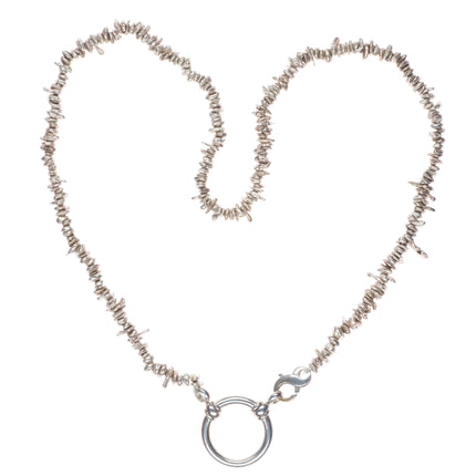 19.5" La Loop Sterling silver Eyeglass/Sunglass holder necklace Retired