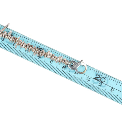 19.5" La Loop Sterling silver Eyeglass/Sunglass holder necklace Retired