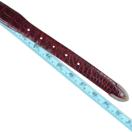 Douglas Magnus 14k gold on Sterling silver 3/4" ranger belt buckle set