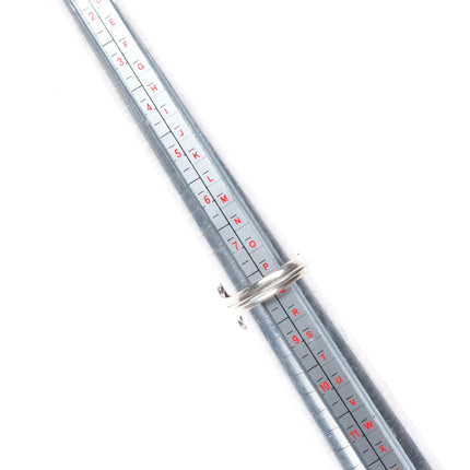 sz8 Vintage Navajo sterling silver high grade chocolate matrix turquoise ring