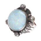 sz9 Benny Armijo (1937-2022) Navajo Opal ring in sterling silver