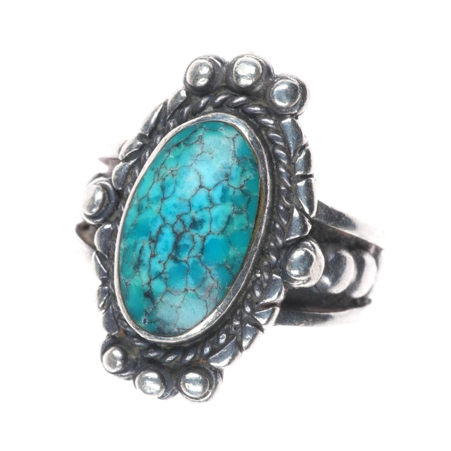 sz7.5 High grade turquoise Durango Silver Southwestern sterling silver ring
