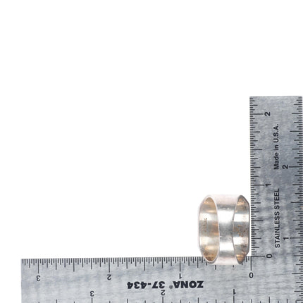 sz12 Vintage Navajo sugilite, turquoise, lapis sterling silver men's inlay ring