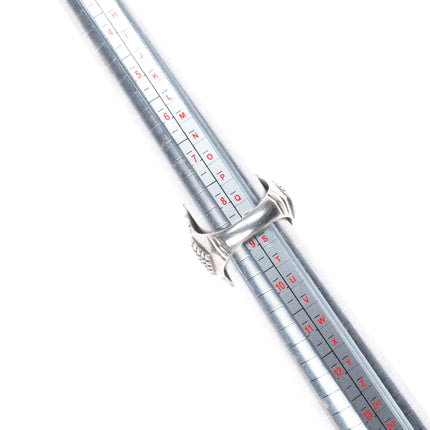 sz9 Vintage southwestern sterling silver green turquoise ring