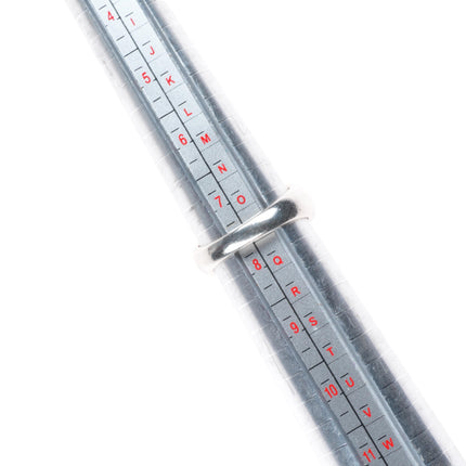 sz7.75 Retired James Avery 14k gold/sterling silver Spanish Lattice/Dot ring