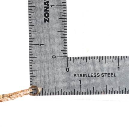 Rare Retired James Avery 14k gold Texas Bluebonnet pendant