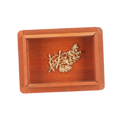 Rare Retired James Avery 14k gold Texas Bluebonnet pendant