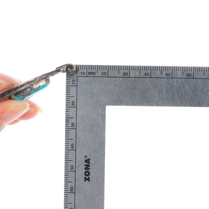 Vintage Navajo/southwestern sterling silver pendant collection lot turquoise