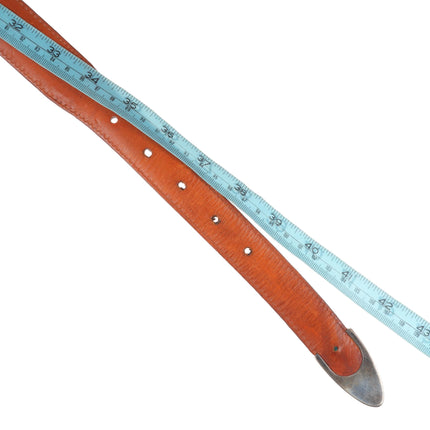 1" 14k/Sterling silver Texas Longhorn Edward Baird/Reward ranger belt buckle set