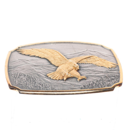 Sterling silver 1982 Bald Eagle US Symbol 200 Anniversary Patriotic belt buckle