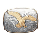 Sterling silver 1982 Bald Eagle US Symbol 200 Anniversary Patriotic belt buckle