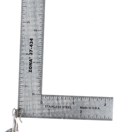 Mary Cayatineto Navajo sterling silver Naja pendant with turquoise