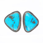 Vintage Native American/Southwestern sterling silver turquoise earrings