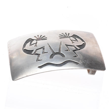 Vintage Hopi Silvercrafts Guild sterling silver Kokopelli belt buckle