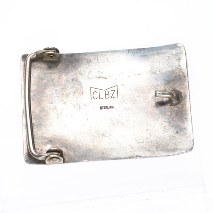 Vintage Mitchell Calabaza Santo Domingo sterling silver belt buckle