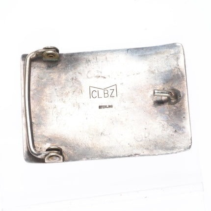 Vintage Mitchell Calabaza Santo Domingo sterling silver belt buckle