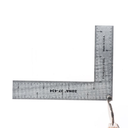 Vintage Navajo/Zuni sterling silver/turquoise snake eye cross collection/lot