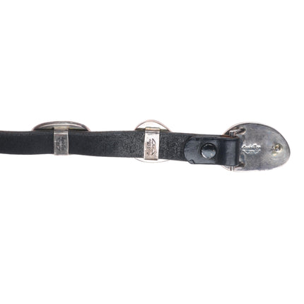 Royce "Eagle Boy" Kohlmeyer high grade turquoise sterling silver concho belt