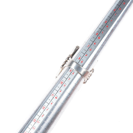 sz8.75 Large vintage Zuni sterling silver shell/jet channel inlay ring