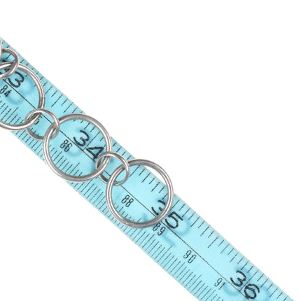 35" Vintage Navajo sterling silver hand stamped link concho belt