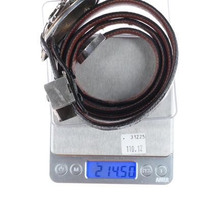 Barry Kieselstein Cord sterling silver moon & stars 3/4" ranger belt buckle set