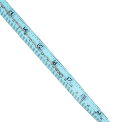 17" 40's-50's Vintage Zuni sterling silver petit point bib necklace turquoise