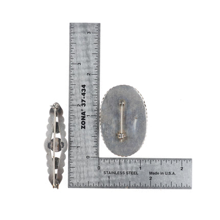 40's-50's Vintage Navajo/Zuni/southwest sterling silver/turquoise pin/brooch lot