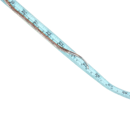 Howard Sice Hopi/Laguna Sterling silver/mixed metal copper pendant/necklace