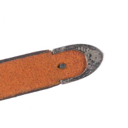 James Reid Santa Fe Southwestern Sterling silver belt buckle/tip