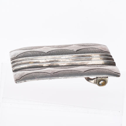 Vintage Mitchell Calabaza Santo Domingo sterling silver belt buckle