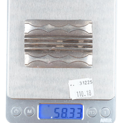 Vintage Mitchell Calabaza Santo Domingo sterling silver belt buckle