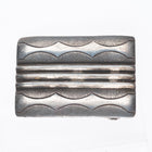 Vintage Mitchell Calabaza Santo Domingo sterling silver belt buckle