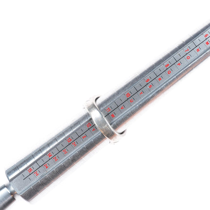 sz11.5 Vintage Navajo sterling silver petrified wood agate men's ring