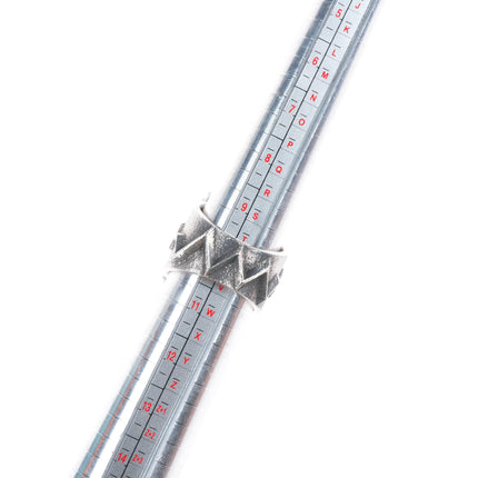 sz10 Kevin Yazzie Navajo Bisbee turquoise tufa cast sterling silver ring