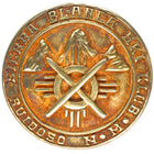 Frank Patania Sr Sierra Blanca Ski Club Ruidoso NM sterling gold filled pin