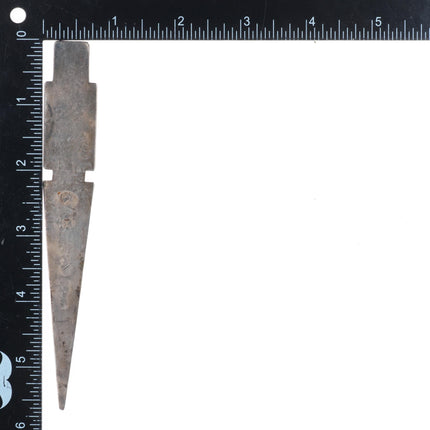 3 Vintage Navajo sterling silver letter openers thunderbird, Kachina, turquoise