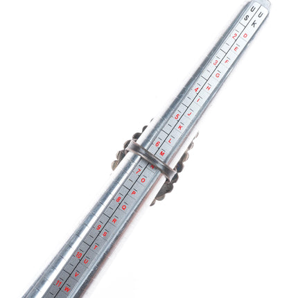 sz6.5 c1940's Vintage Native American Navajo sterling silver petrified wood ring