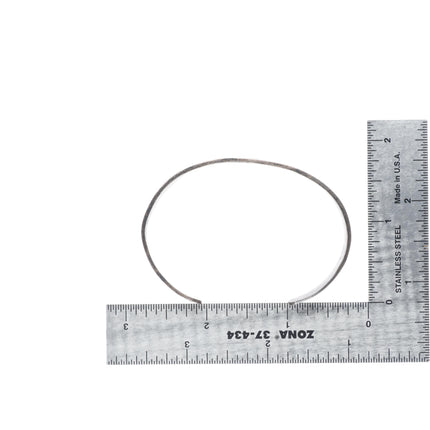 6.5" 1930's Vintage Navajo stamped owls ingot silver slim stacker cuff bracelet